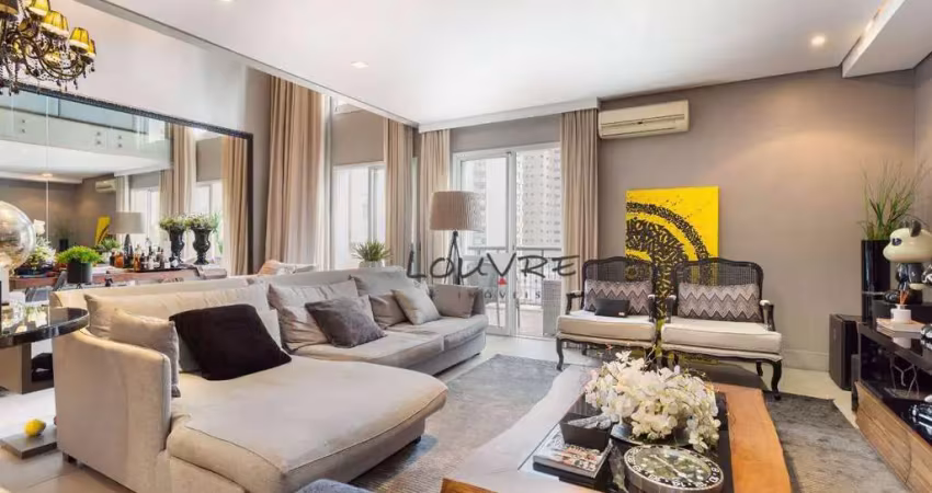 Apartamento duplex à venda, 163 m² por r$ 4.890.000,00 - moema - são paulo/sp