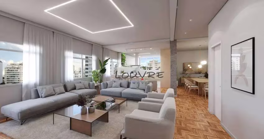 Apartamento à venda, 230 m² por r$ 3.200.000,00 - higienópolis - são paulo/sp
