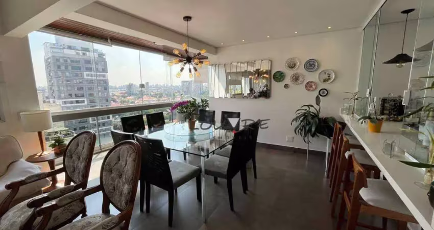 Cobertura à venda, 594 m² por r$ 5.300.000,00 - campo belo - são paulo/sp