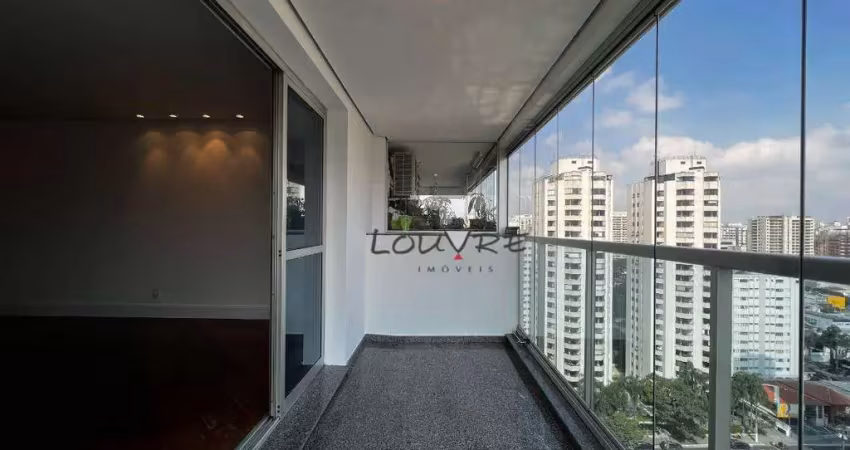 Apartamento com 3 dormitórios à venda, 143 m² por r$ 2.300.000,00 - moema - são paulo/sp