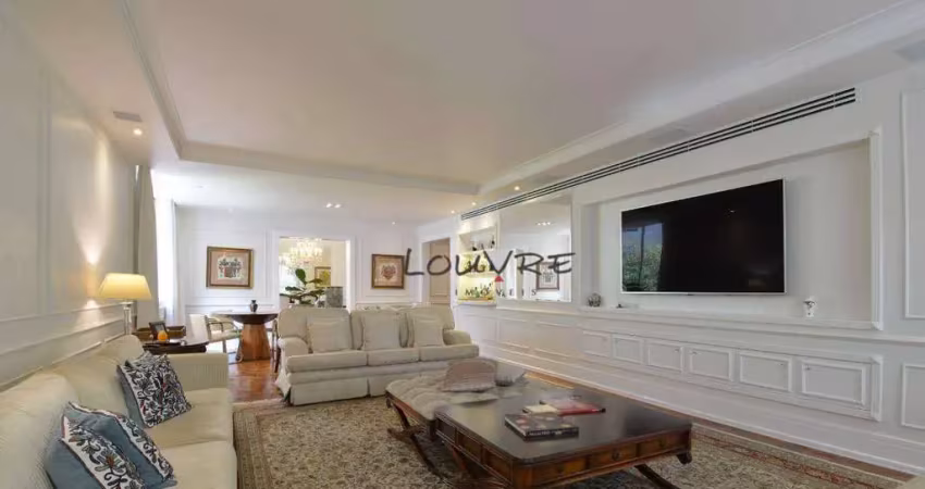 Apartamento com 4 dormitórios à venda, 358 m² por r$ 5.000.000,00 - higienópolis - são paulo/sp