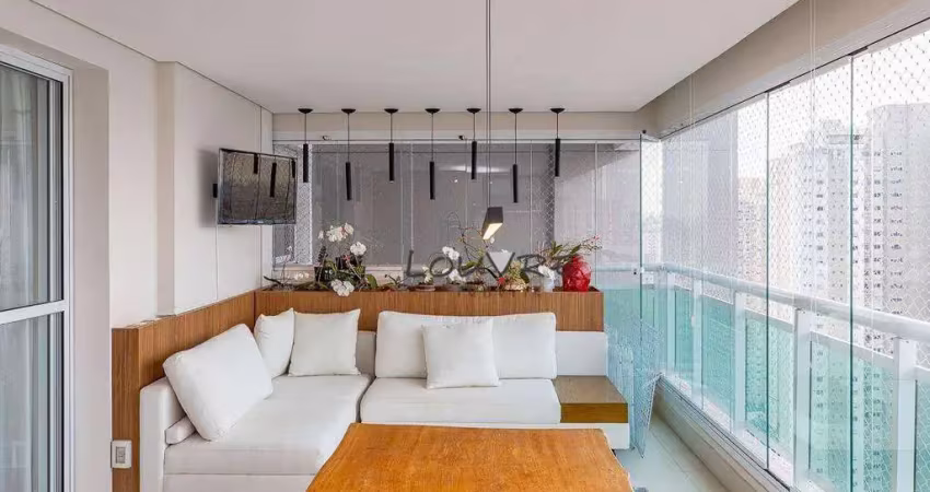 Apartamento à venda, 151 m² por r$ 2.680.000,00 - campo belo - são paulo/sp