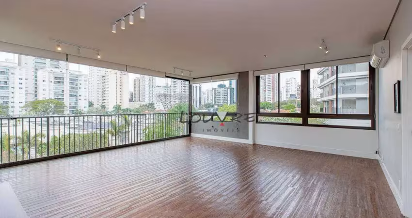 Apartamento à venda, 157 m² por r$ 2.740.000,00 - campo belo - são paulo/sp