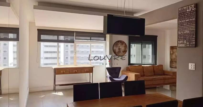 Apartamento com 1 dormitório à venda, 90 m² por r$ 1.100.000,00 - vila nova conceição - são paulo/sp