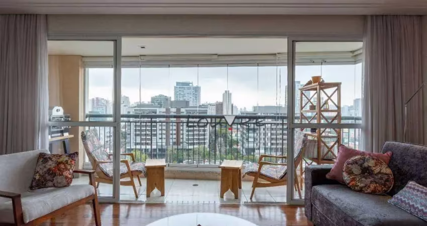 Apartamento à venda, 131 m² por r$ 1.970.000,00 - campo belo - são paulo/sp