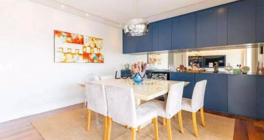 Apartamento com 3 dormitórios para alugar, 175 m² por r$ 19.454,44/mês - brooklin - são paulo/sp