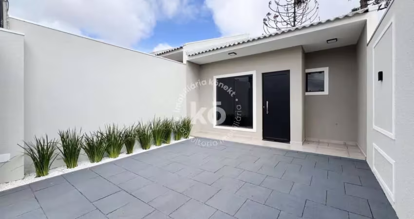Casas com 3 quartos no recanto dos pássaros  -  cascavel