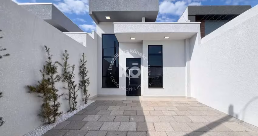 Casa com 1 suíte e 1 dormitório no positano  -  cascavel