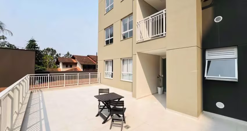 Apartamento com terraço na vila lalau - jardim das orquídeas