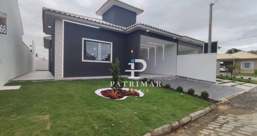 Casa com 3 dormitórios à venda, 112 m² por R$ 660.000,00 - Cajueiros - Maricá/RJ