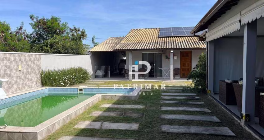 Casa com 3 Quartos, Área gourmet e Piscina à venda, 144 m² por R$ 950.000 - Itaipuaçu - Maricá/RJ