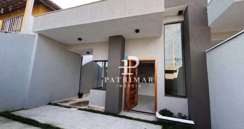 Casa com 3 Quartos, suíte, Área gourmet e Piscina à venda, 102 m² por R$ 630.000 - Jardim Atlântico Leste - Maricá/RJ