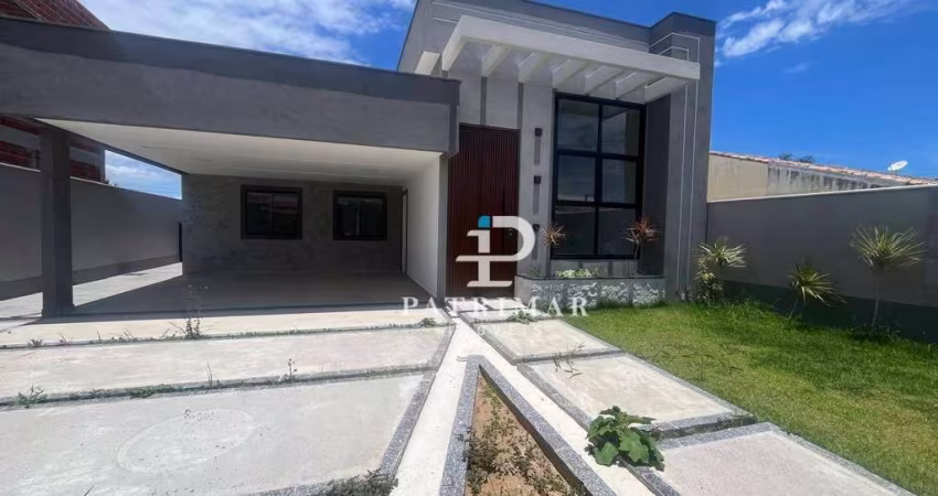 Casa com 3 Quartos à venda, 149 m² por R$ 740.000 - Jardim Atlântico Central - Maricá/RJ