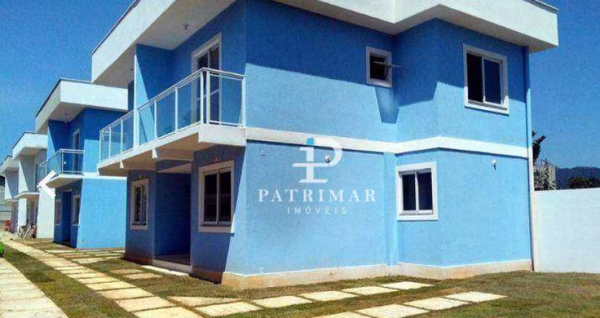 Casa duplex com 2 dormitórios à venda, 120 m² por R$ 370.000 - Inoã - Maricá/RJ