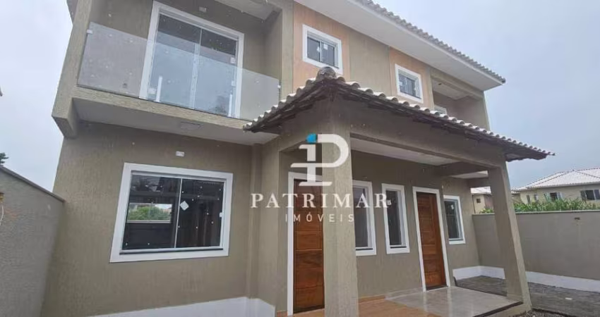 Casa com 2 dormitórios à venda, 75 m² por R$ 350.000 - Itapeba - Maricá/RJ
