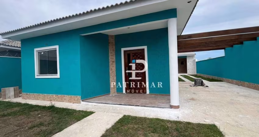 Casa com 3 quartos à venda, 117 m² por R$ 640.000 - Jardim Atlântico Oeste - Maricá/RJ