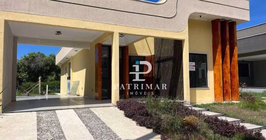 Casa com 3 Quartos à Venda no Condomínio Vivere, 116 m² por R$ 590.000 - São José de Imbassai - Maricá/RJ