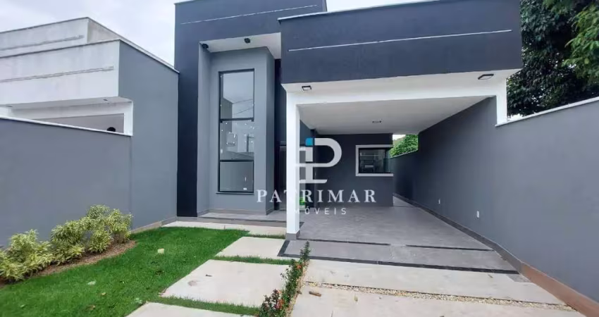 Casa de 3 Quartos, Suíte,  Área gourmet e Piscina  á venda, 164 m² por R$ 850.000 - Itaipuaçu - Maricá/RJ