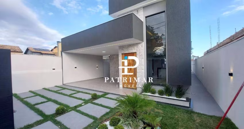 Casa com 3 Quartos, Suíte e Piscina  à venda, 141 m² por R$ 950.000 - Itaipuaçu - Maricá/RJ