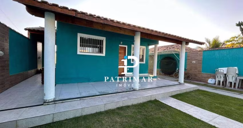 Casa com 4 Quartos, Área gourmet e Piscina à venda, 205 m² por R$ 750.000 - Itaipuaçu - Maricá/RJ