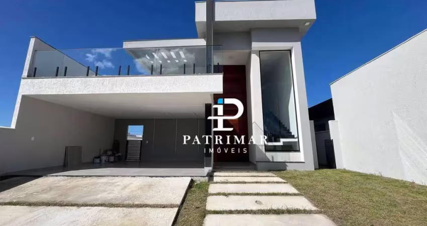 Casa com 3 quartos, área gourmet e piscina  à venda, 187 m² por r$ 1.300.000 - cond. solaris - cajueiros - maricá/rj