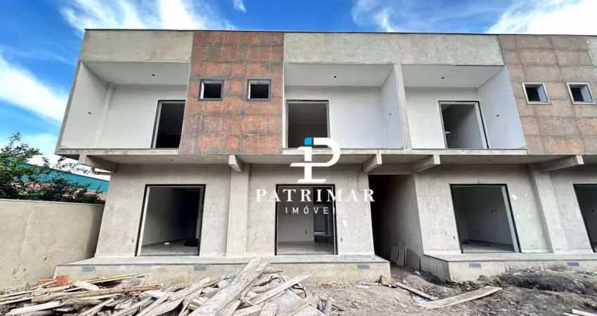 Casa duplex com 2 quartos, área gourmet e piscina  à venda, 126 m² por r$ 495.000 - jardim atlântico oeste (itaipuaçu) - maricá/rj