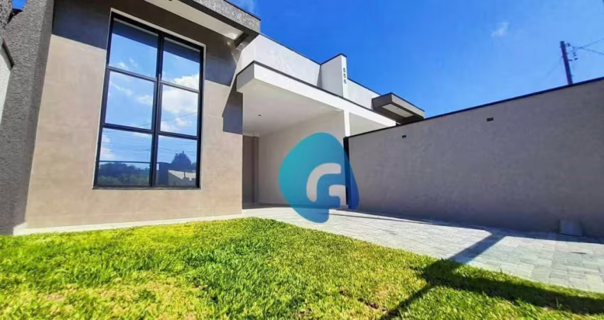 Casa com 3 dormitórios à venda, 102 m² por R$ 689.990,00 - Cruzeiro - São José dos Pinhais/PR