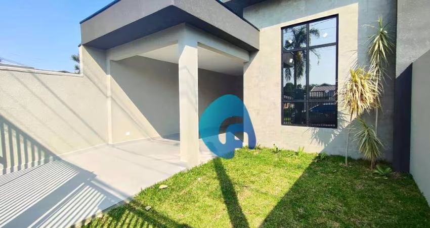 Casa com 3 dormitórios à venda, 101 m² por R$ 689.980,00 - Cidade Jardim - São José dos Pinhais/PR