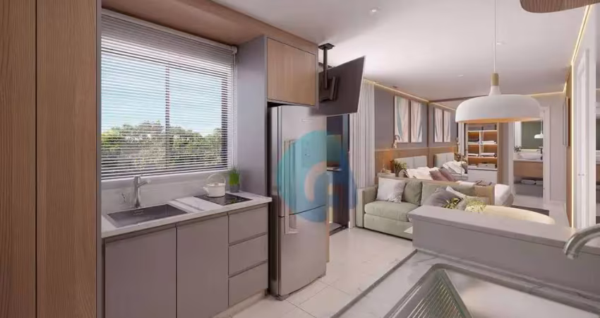Studio à venda, 30 m² por r$ 229.990,00 - bom jesus - são josé dos pinhais/pr