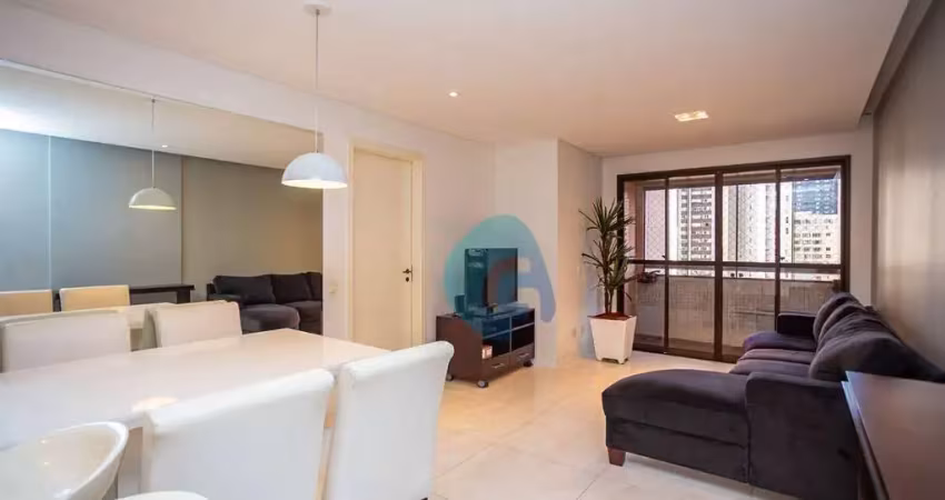 Apartamento com 3 dormitórios para alugar, 108 m² - rebouças - curitiba/pr