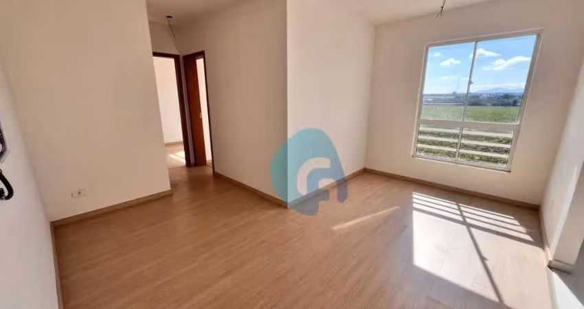 Apartamento com 2 dormitórios, sol da manhã, vista livre – próximo ao terminal rodoviário afonso  46 m² por r$ 240.000 - iná - são josé dos pinhais/pr