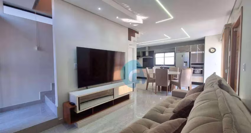 Sobrado com 3 dormitórios à venda, 120 m² por r$ 879.000,00 - cruzeiro - são josé dos pinhais/pr