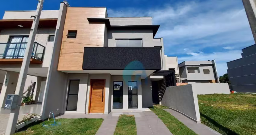 Sobrado com 3 dormitórios à venda, 115 m² por r$ 729.000 - costeira - são josé dos pinhais/pr