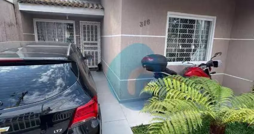 Casa com 2 dormitórios à venda, 47 m² por r$ 299.000 - rio pequeno  sao jose dos pinhais pr.