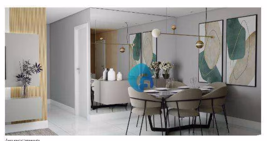 Apartamento com 2 dormitórios à venda, 56 m² por R$ 518.990,00 - Centro - São José dos Pinhais/PR