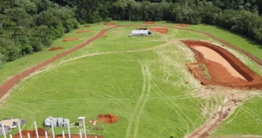 Chácara poço artesiano, 52 mil m², 10km da cidade, com projeto de pousada em pato branco pr