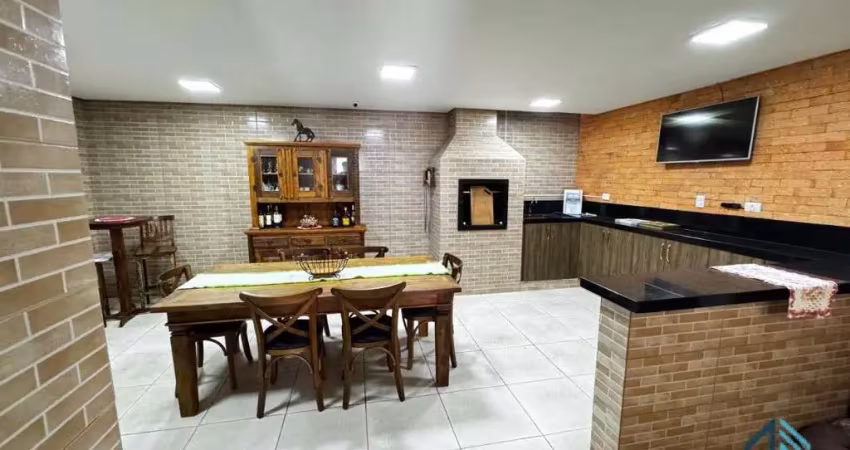 Sobrado decorado, mobiliado, 04 quartos c/suíte, closet, área gourmet em são josé dos pinhais pr