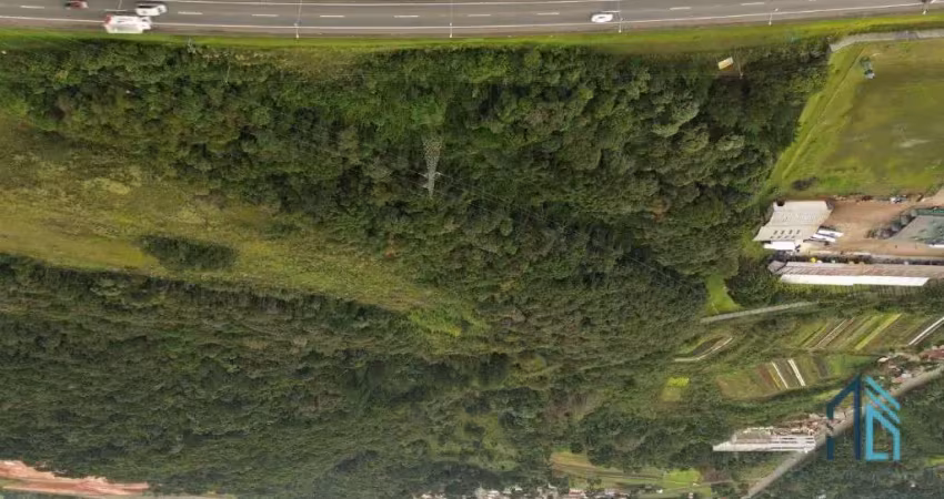 Terreno de 73.000 m² com 35.000 m² de área livre no eixo da citcol - colombo (pr).