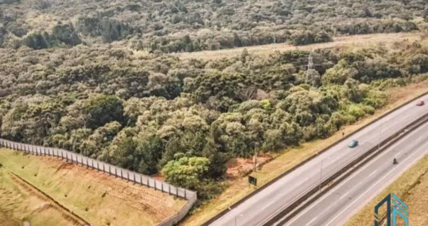 Terreno de 73.000 m² com 35.000 m² de área livre no eixo da citcol - colombo (pr).