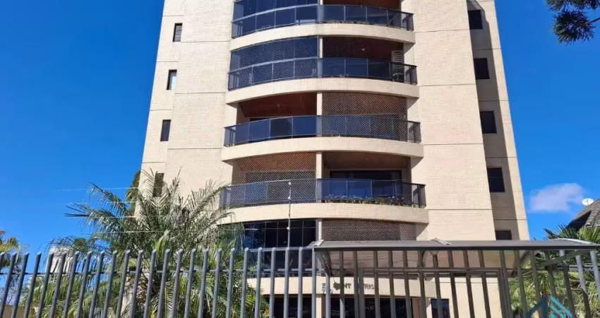 Apartamento mobiliado, 03 quartos c/suíte + quarto empregada, 02 vagas no bacacheri em curitiba pr