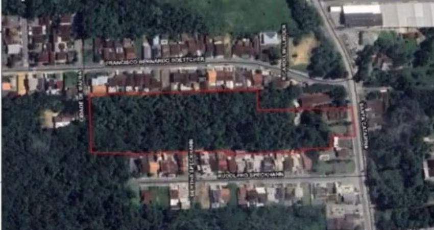 Terreno à venda, 24.059 mil m²,  em santa catarina - joinville - sc