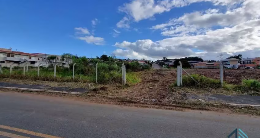 Terreno 5.700 mil m², acesso a 03 ruas, facilitando entrada e saída, em campina grande do sul - pr