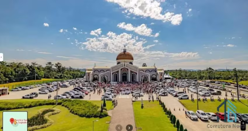 Terreno plano com 4,5 hectares (45mil m²) próximo a basílica santuário do sagrado coração em içara - sc