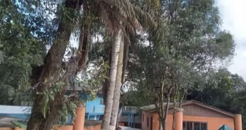 Chácara com sobrado, casa, chale, salão de eventos, piscina, em são josé dos pinhais - pr