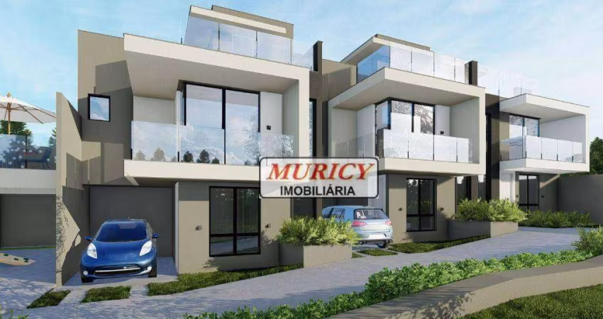 Sobrado com 3 dormitórios à venda, 115 m² por R$ 699.000,00 - Boqueirão - Curitiba/PR