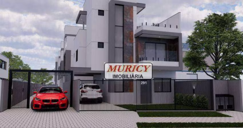Sobrado com 3 dormitórios à venda, 129 m² por R$ 798.000,00 - Capão Raso - Curitiba/PR