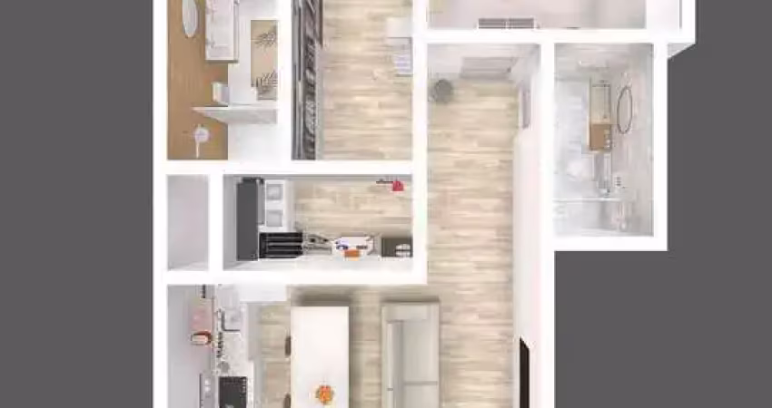 Apartamento com 2 quartos à venda na Rua Madrid, Santa Regina, Camboriú
