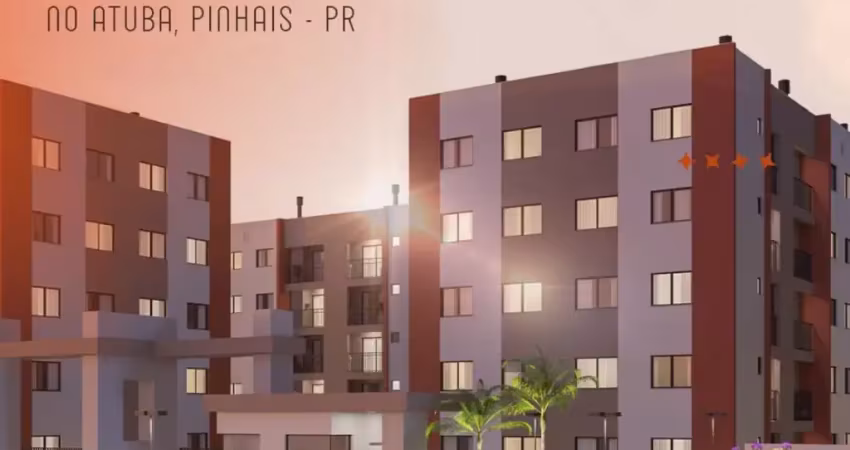 Apartamento 2 quartos no ATUBA - PINHAIS. MINHA CASA MINHA VIDA