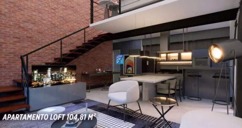 Loft no Nova Aliança, na Braz Olaia, o ICON,  Duplex