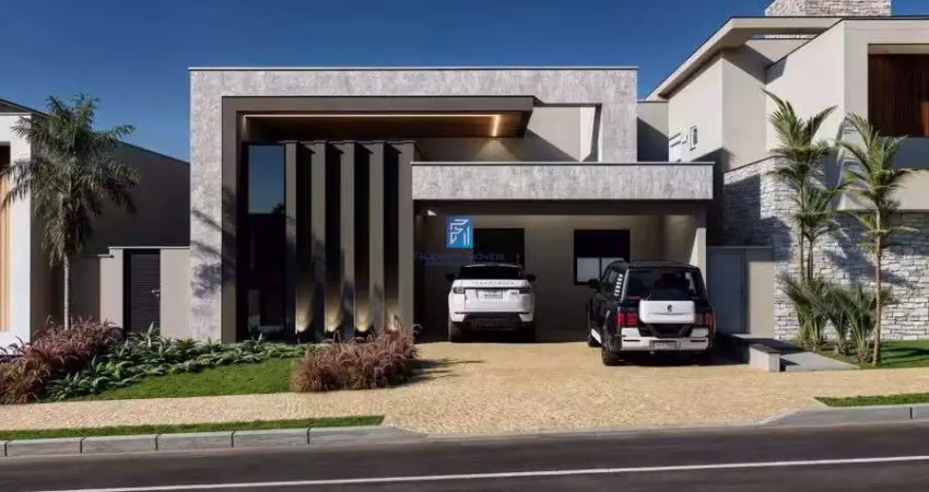 Casa térrea à venda no condomínio reserva imperial- 4 suítes